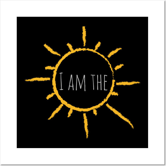 I Am The Sun Wall Art by NAKLANT